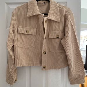 NWOT Corduroy Shacket